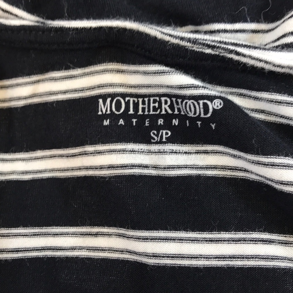 Motherhood Maternity Striped Sleeveless Shirt - Picture 6 of 6